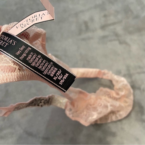 New! Victorias Secret very sexy shine strap bridesmaid thong panty 4229 - Picture 9 of 12